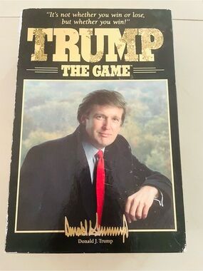 Trump: The Game Vintage Finance Board Game Complete Set 1989 Milton Bradley